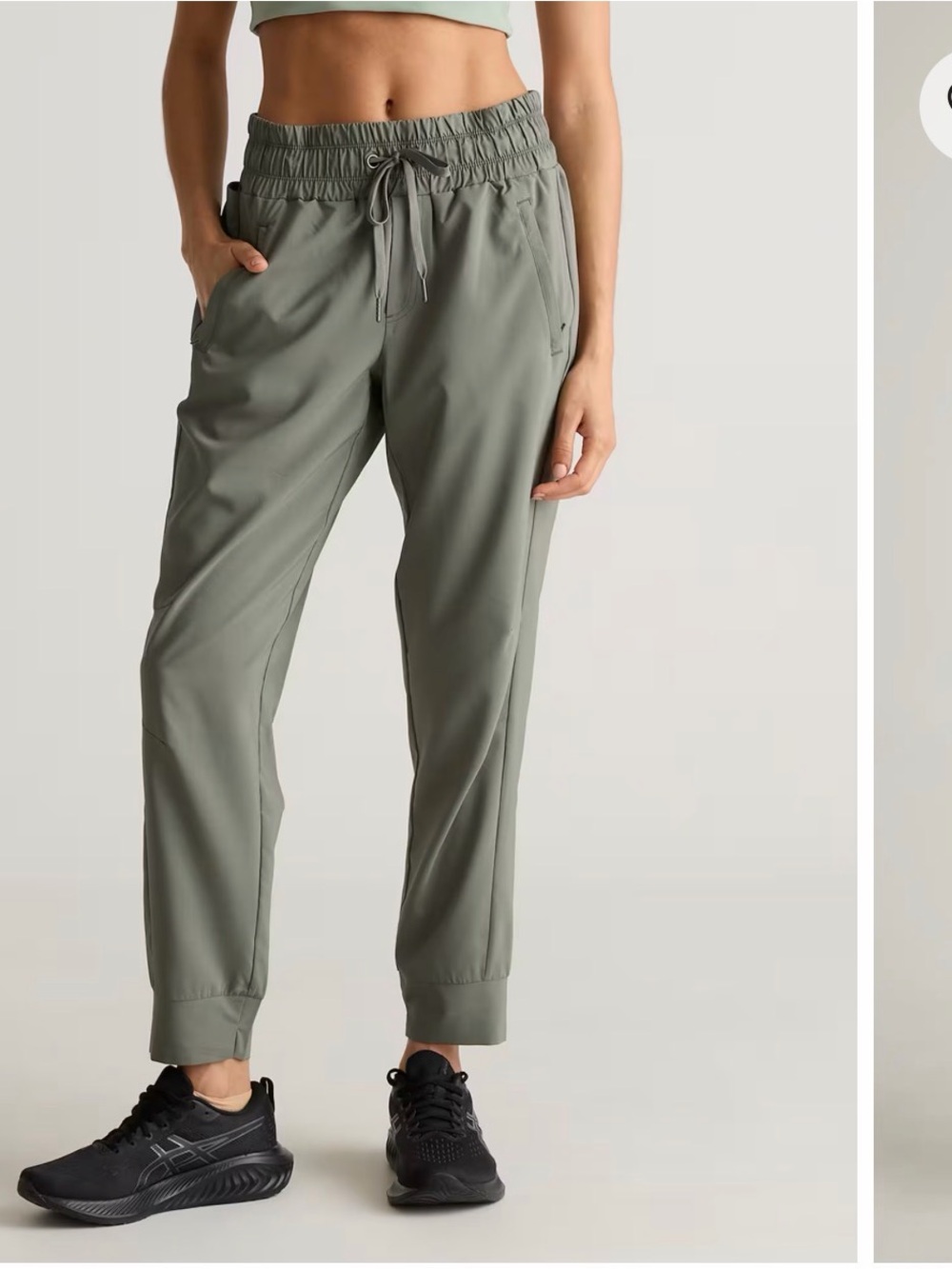Quince Micro Ripstop Mid rise Hike Joggers